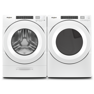 5.0 cu. ft. Front Loading Washer and 7.4 cu.ft. Gas Dryer