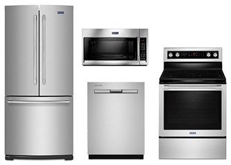 SS Kitchen Appliances Package (4 Piece )