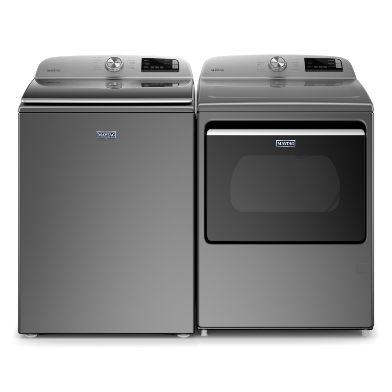 5.4 cu.ft. Top Loading Washer and 7.4 cu.ft.Front Load Gas Dryer Pair