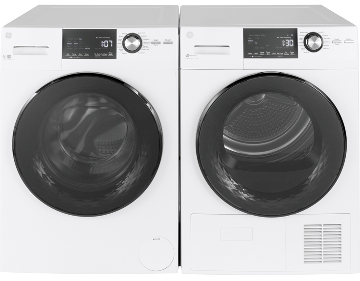 Front Load Steam Washer and Vented Electric Dryer 