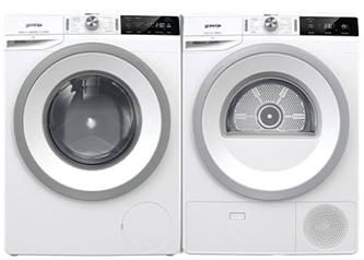 Gorenje 9KG Front Load Washer and Condensation Dryer with Heat Pump