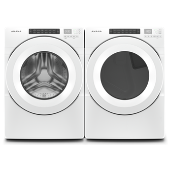 Front-Load Washer 5.0 cu. ft. & Gas Dryer 7.4 cu. Ft White