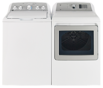 4.9 Cu. Ft. TOP LOAD WASHER & 7.4 cu ft. FRONT LOAD DRYER