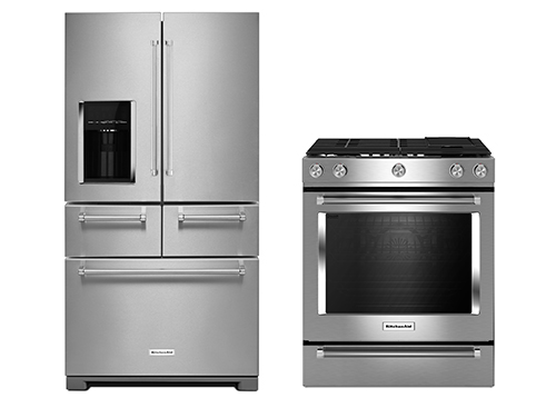 Dual Fuel Range & Refrigerator Appliance Package