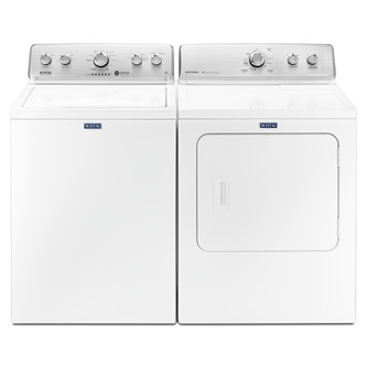 TOP LOAD WASHER & FRONT LOAD DRYER