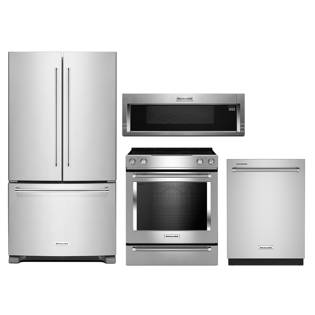 KitchenAid 4pc Kitchen FDBM Suite (Stainless Steel)