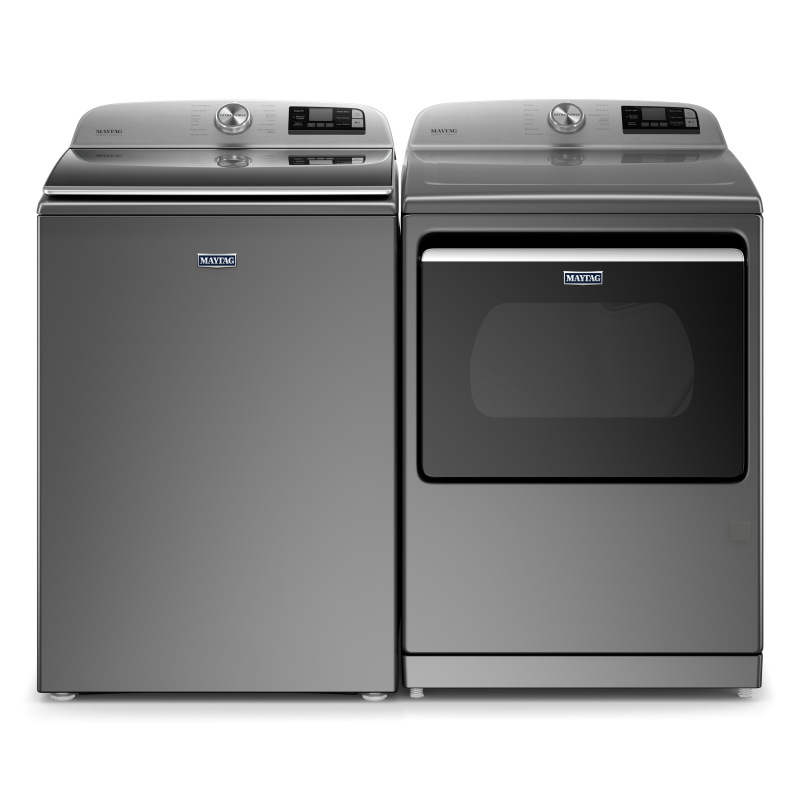 Metallic Slate Top Load Laundry Pair