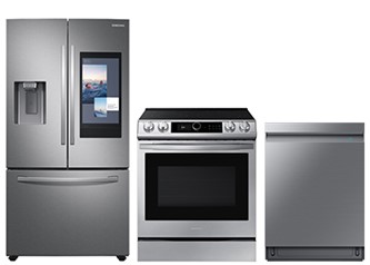 Samsung 3pc Appliances Package in Stainless Steel