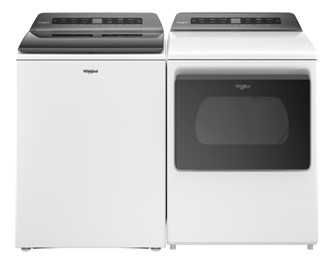 5.4 cu.ft. Top Loading Washer and 7.4 cu.ft. Gas Dryer