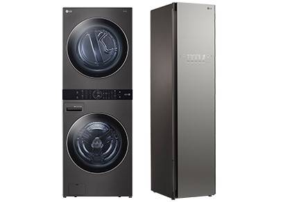 LG Single Unit and Styler Laundry Package