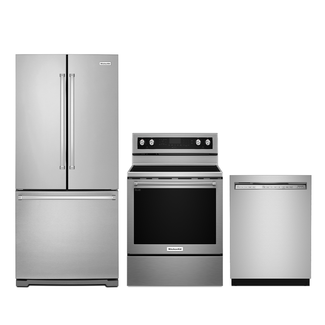 KitchenAid 3pc Kitchen FDBM Suite (Stainless Steel)