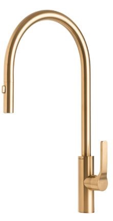 IDEAL TAP ECO-FLOW IN PVD BRUSHED GOLD STAINLESS S