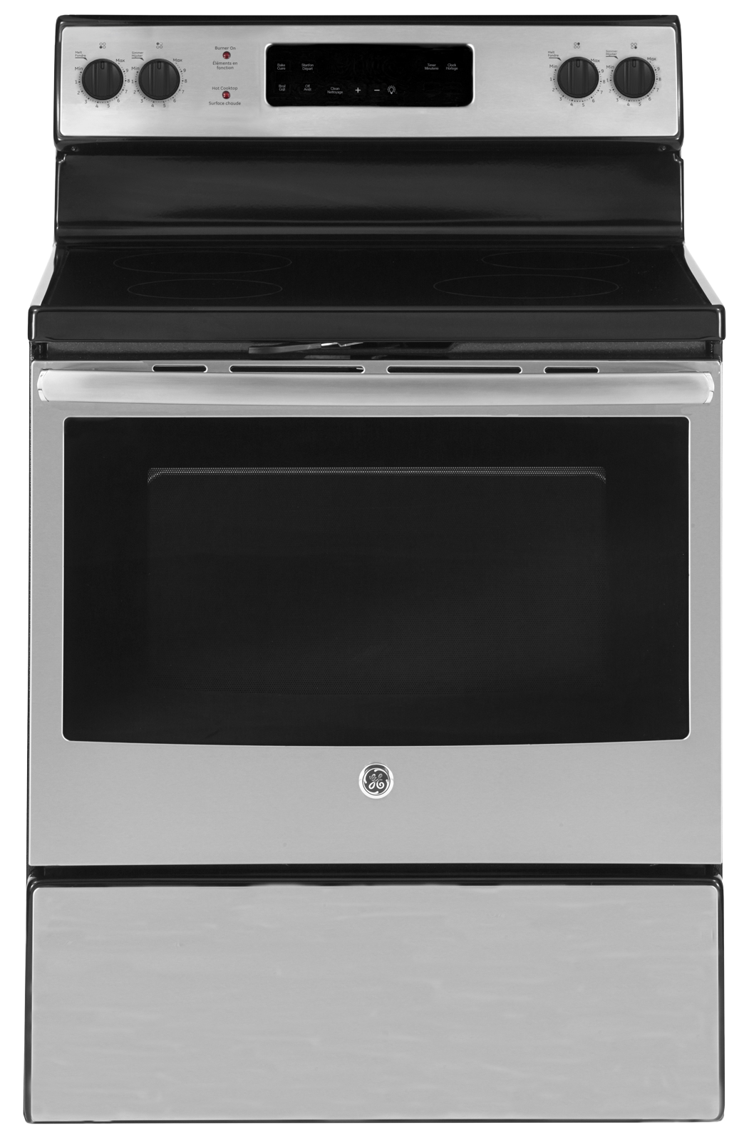 ge electric stove self cleaning