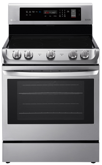 6.3 Cu. Ft Electric Range With Probake Convection and Easyclean(R)