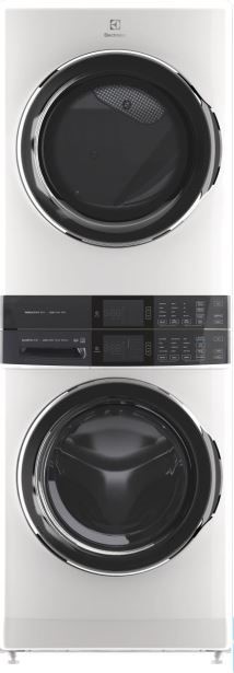 600 Series Front Load Washer Tower - WHITE
