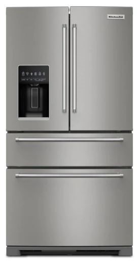 25.8 Cu. Ft. 36" Multi-Door Freestanding Refrigerator With Platinum Interior Design And PrintShield™ Finish