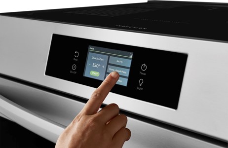 Induction Range with Stone Baked Pizza Mode