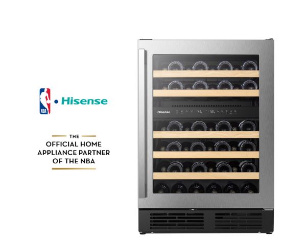 4.9 cu.ft. 46-bottles Stainless Steel Wine Cooler Dual Zone with Wifi