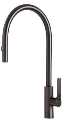 IDEAL TAP ECO-FLOW IN PVD SATIN BLACK STAINLESS ST