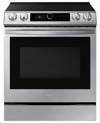 6.3 cu.ft. Electric Range with with True Convection and Air Fry in Stainless Steel