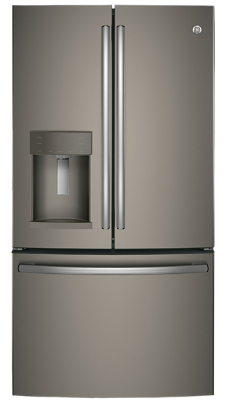 36" Bottom mount French door refrigerator, 25.5 cu.ft.