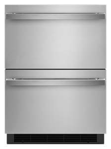 JennAir™ NOIR 24" Double-Refrigerator Drawers
