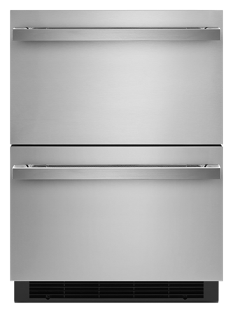 JennAir™ NOIR 24" Double-Refrigerator Drawers