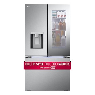 25.5 cu. ft. PrintProof Stainless Steel Counter Depth French Door Refrigerator