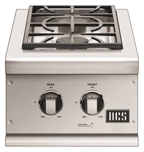 14" Series 7 Double Side Burner, Lp Gas