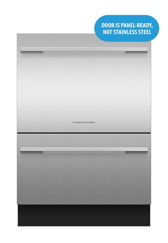 Integrated Double DishDrawer Dishwasher, Tall, Sanitize