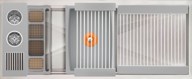 IDEAL WASHSTATION 30S WITH 18 DRYDOCK DRAIN SID