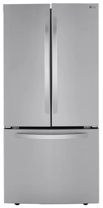 lg 33 black stainless refrigerator