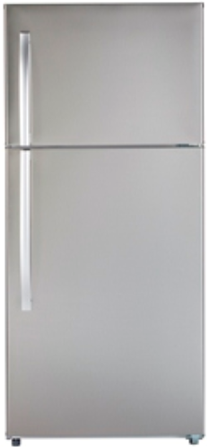 MTE18GSKSS - Stainless Moffat 18 Cu. Ft. Top-Freezer No-Frost Refrigerator