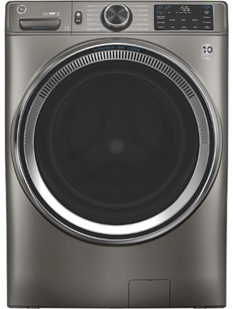 GE™ 5.5 cu. ft. (IEC) Capacity Washer with Built-In Wifi Satin Nickel - GFW650SPNSN