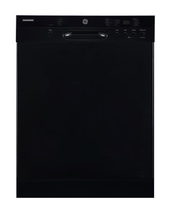 GE 24" Built-In Front Control Dishwasher with Stainless Steel Tall Tub Black - GBF532SGPBB