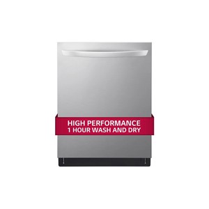 Smart Top Control Dishwasher with 1-Hour Wash & Dry, QuadWash™ Pro, TrueSteam™, and Dynamic Heat Dry™