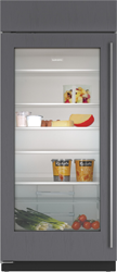 36" Classic Refrigerator with Glass Door - Panel Ready