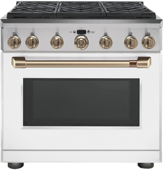Café 36" Dual-Fuel Professional Range with 6 Burners (Natural Gas)