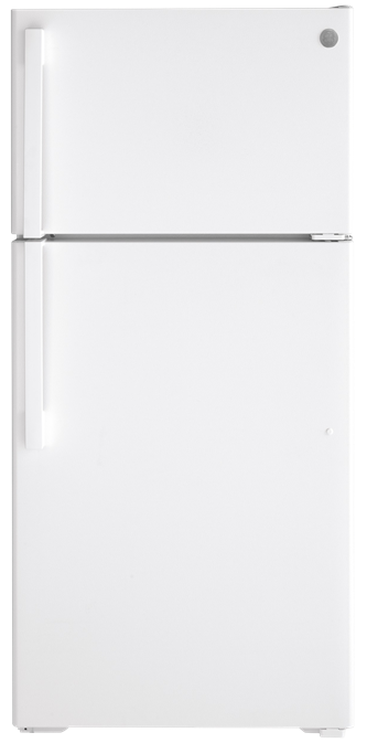 GE Energy Star™ 15.6 Cu. Ft. Top-Freezer Refrigerator White - GTE16DTNLWW