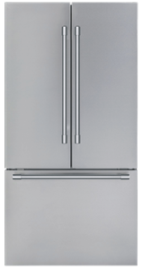 Thermador Freedom French Door Bottom Mount Refrigerator 36' Stainless Steel