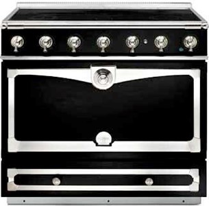 La Cornue Cornufe Series 90 Range CHROME & RAIL, SS TRIM