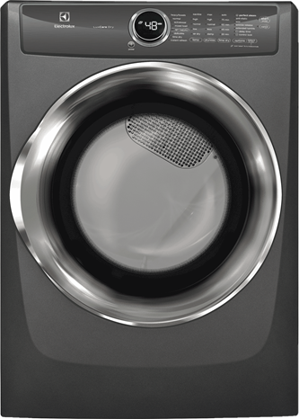 Front Load Perfect Steam Electric Dryer with Instant Refresh and 8 cycles - 8.0 Cu. Ft.