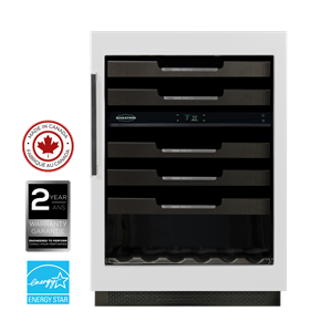 BUILT-IN PANEL READY DUAL ZONE WINE COOLER
