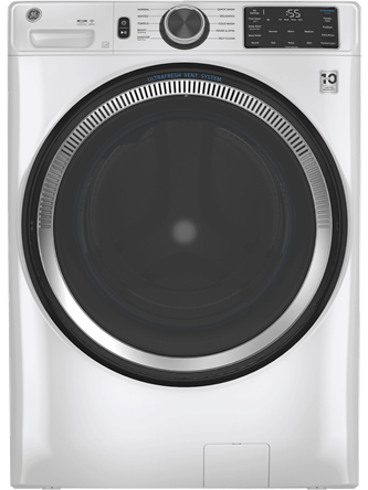 GE™ 5.5 cu. ft. (IEC) Capacity Washer with Built-In Wifi White - GFW550SMNWW