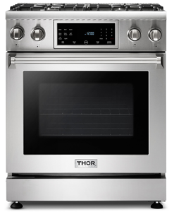 30 Inch Tilt Panel Professional Gas Range