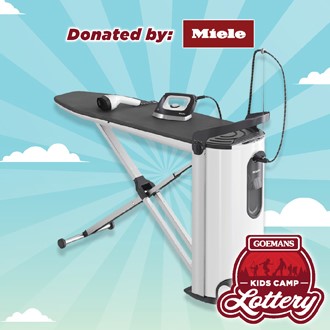 LOTTERY - MIELE FASHIONMASTER STEAM IRONING SYSTEM. PRIZE VALUE $3599