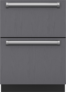 24" Designer Outdoor Refrigerator Drawers - Panel Ready