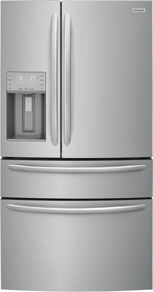 Frigidaire Gallery 21.8 Cu. Ft. Counter-Depth 4-Door French Door Refrigerator