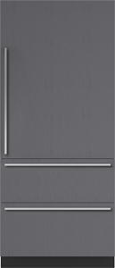 36" Designer Over-and-Under Refrigerator Internal Dispenser - Panel Ready