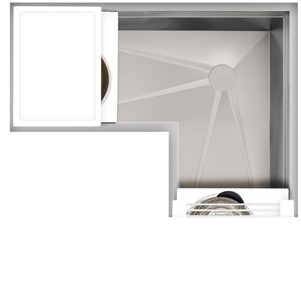 IDEAL CORNER WORKSTATION 4X4C WITH FIVE TOOL CULIN